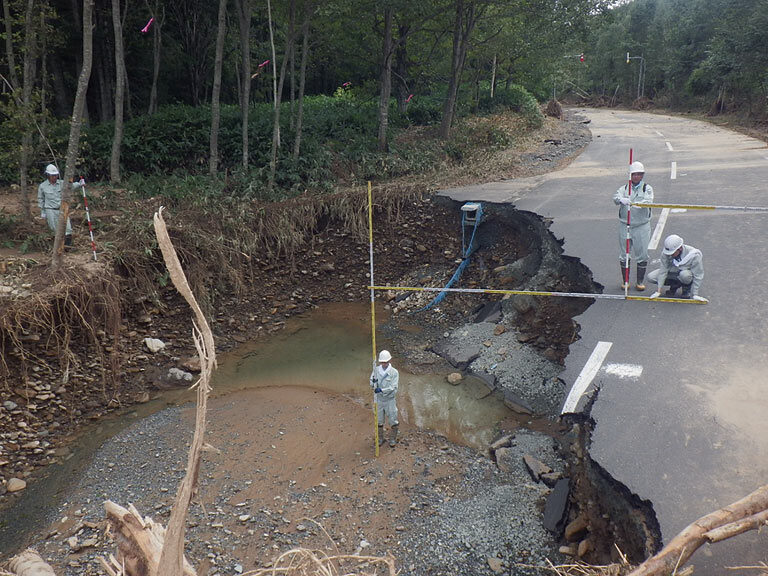 道道落合停車場線 災害調査 2016(平成28)年